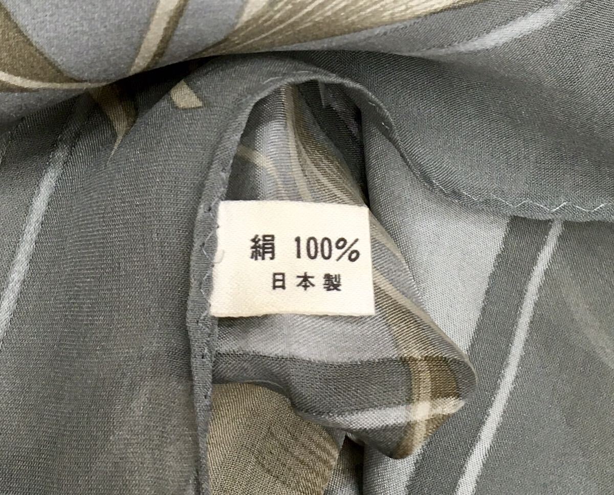 美品♪スカーフ3枚セット シルク 絹 日本製◆送料185円 多の画像3
