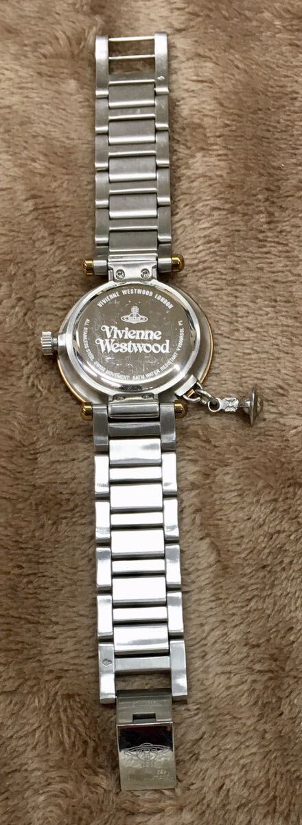 美品♪ヴィヴィアン・ウェストウッド・タイムマシン[Vivienne Westwood TIME MACHINE]◆レディース 腕時計 クオーツ 専用BOX&取説あり◆野の画像6