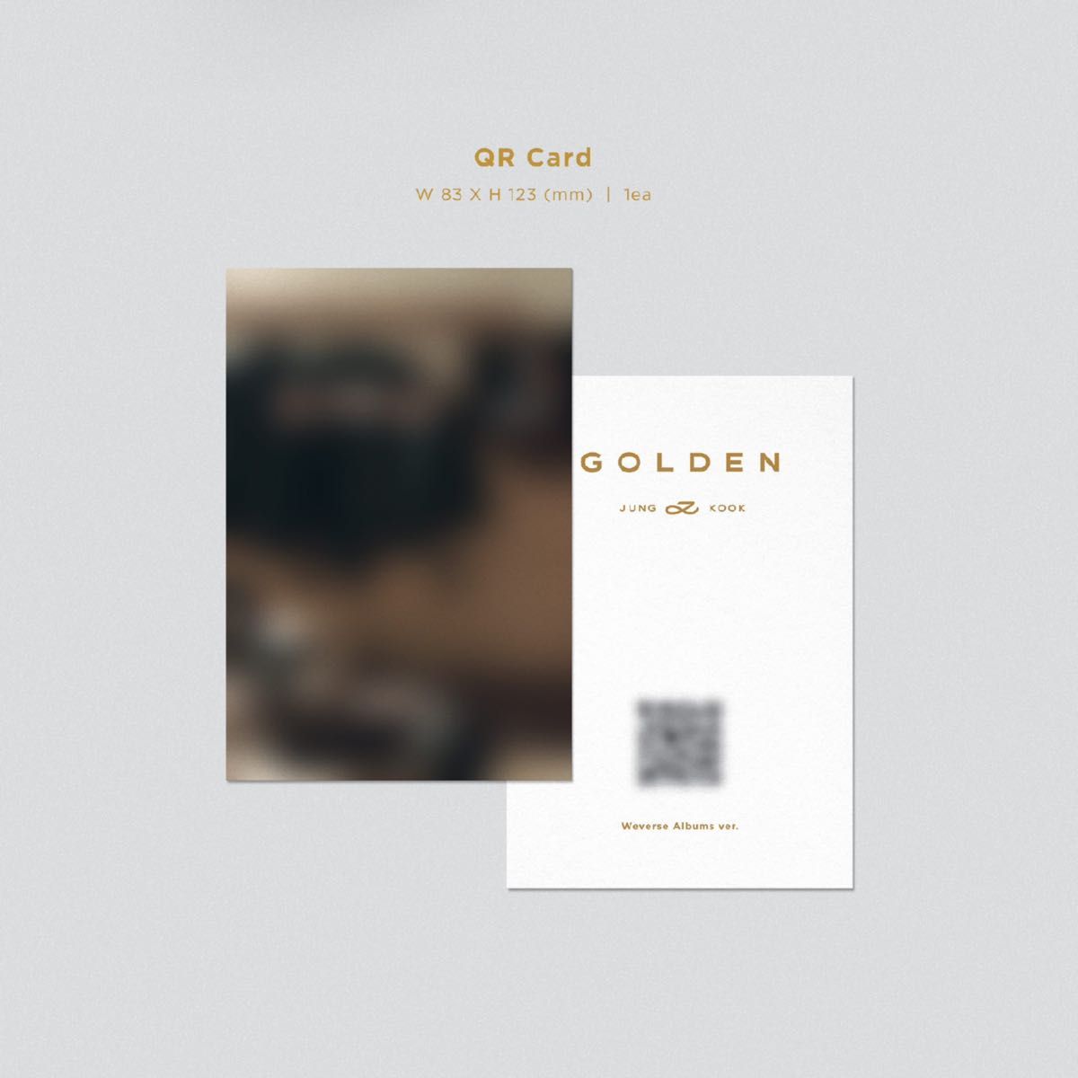 Jung Kook (BTS) 'GOLDEN' Weverse Albums