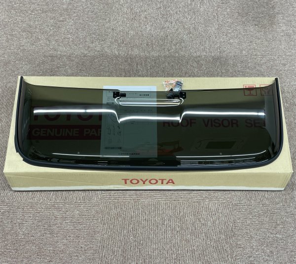 ★未使用 新品 120系 ランクルプラド トヨタ純正 サンルーフバイザー 前期 後期 Toyota ランドクルーザープラド_画像2