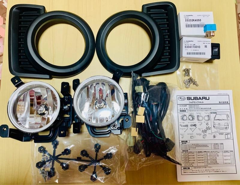 * new goods Sambar foglamp kit Subaru original part parts option 