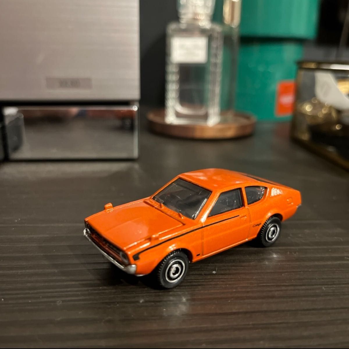 1975 ミツビシ　ランサー　ミニカー　orange
