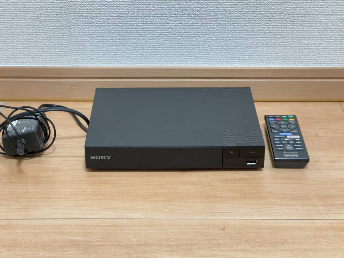 ソニー ブルーレイプレーヤー/DVDプレーヤー コンパクト スタンダードモデル BDP-S1500 ブラック_画像1