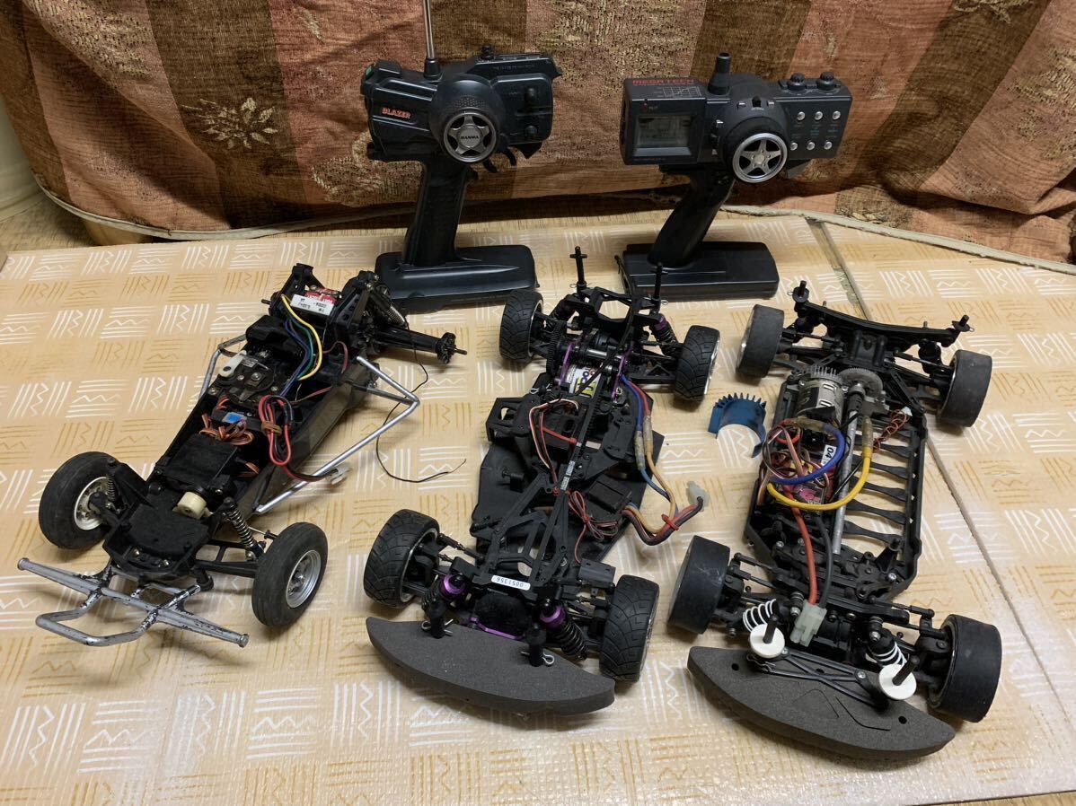 中古RC タミヤ ヨコモラジコンカー シャーシ_画像1