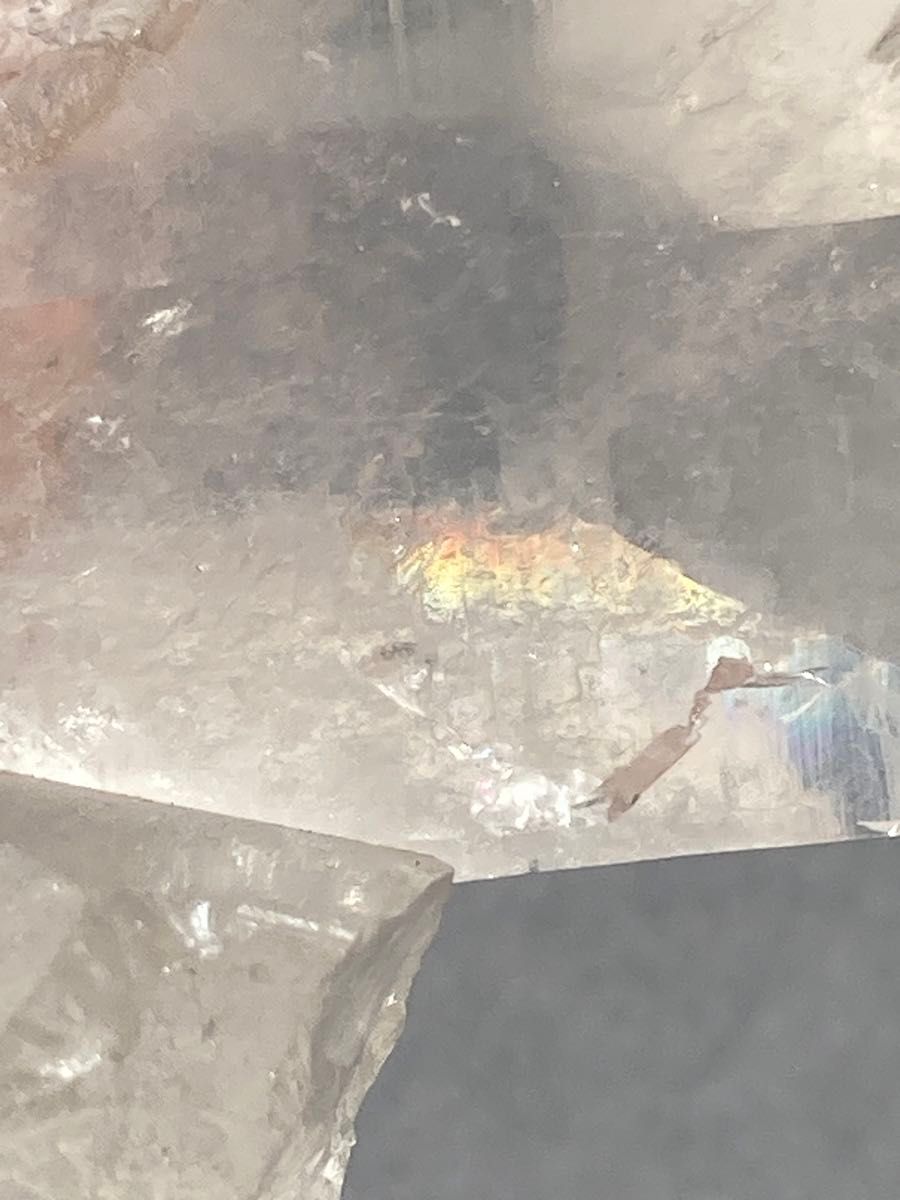 水晶クラスター 虹入り　トマスゴンザガ産　セルフフィールド  天然石　原石