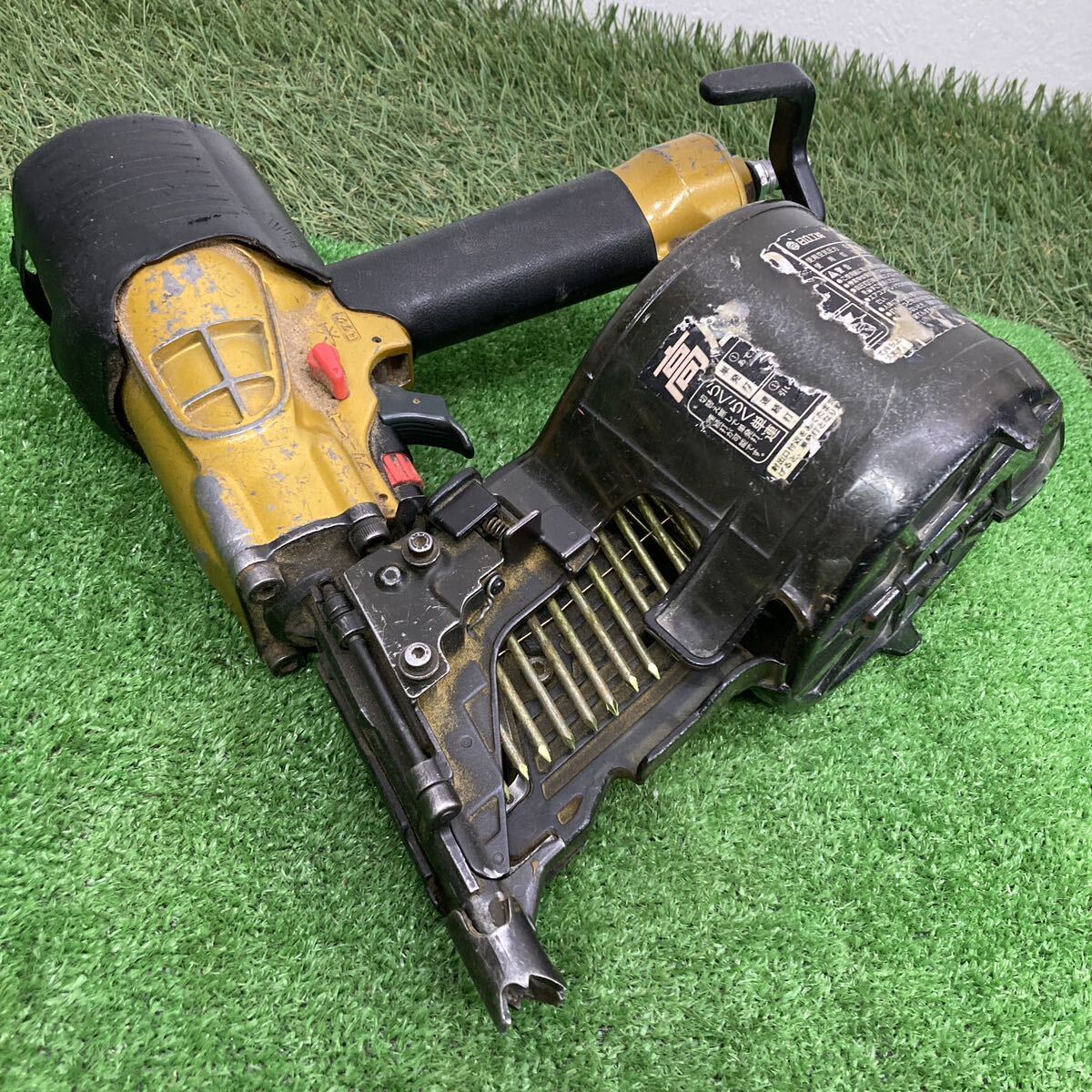 HITACHI 日立工機 90mm 高圧ロール釘打機 NV90H 領収書 2772 HITACHI 日立工機 90mm 高圧ロール釘打機 NV90H 領収書 2772