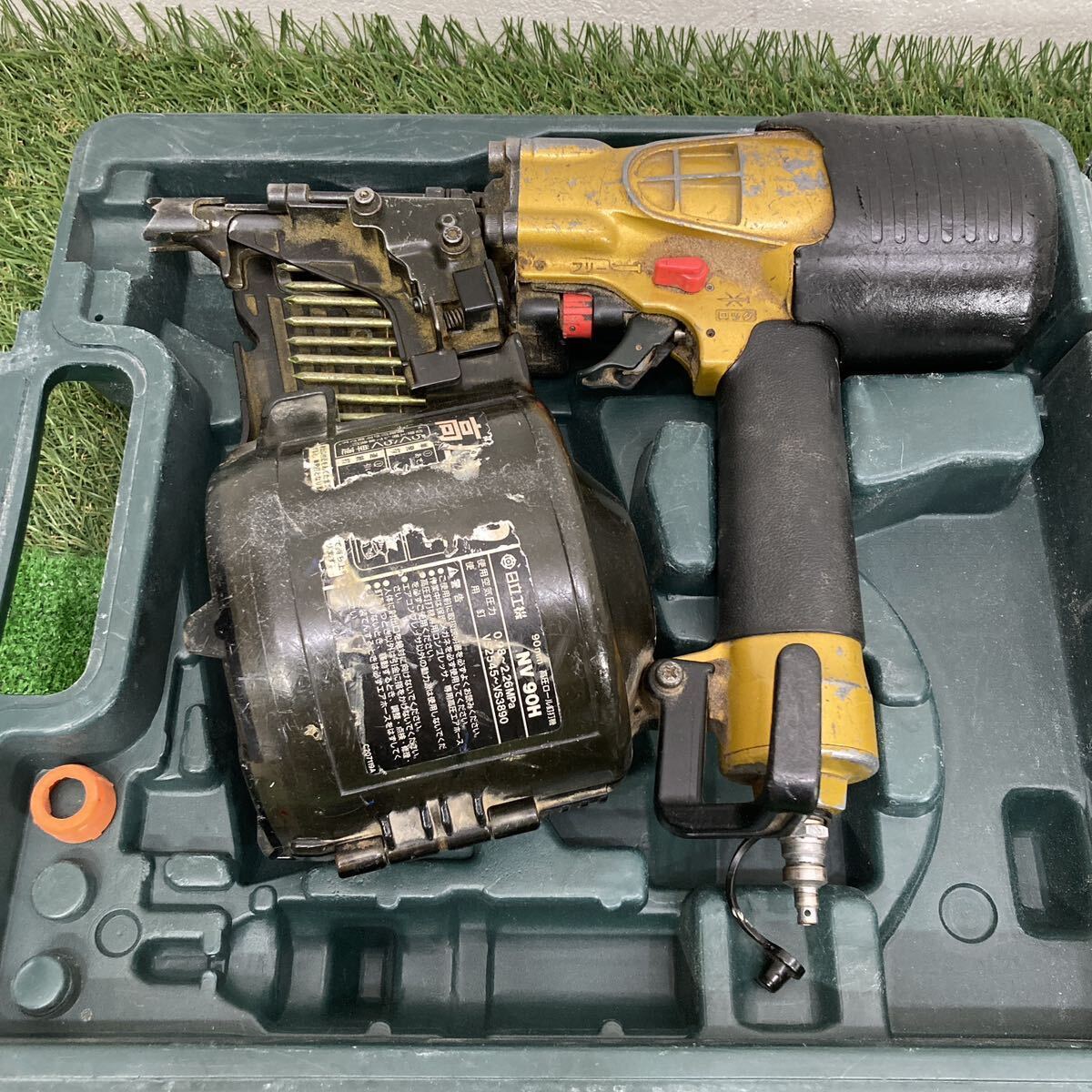 HITACHI 日立工機 90mm 高圧ロール釘打機 NV90H 領収書 2772 HITACHI 日立工機 90mm 高圧ロール釘打機 NV90H 領収書 2772