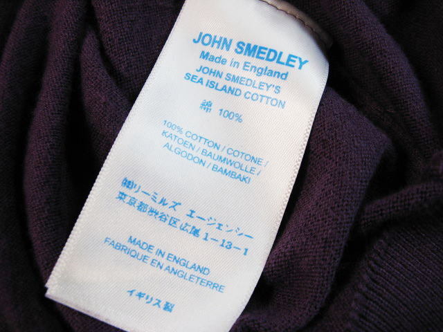 ジョンスメドレー JOHN SMEDLEY 半袖ポロシャツ XS の画像5