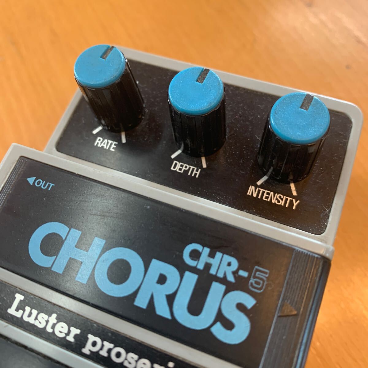 エフェクター コーラス Luster proseries CHR-5 CHORUS made in JAPAN 1円スタートの画像8