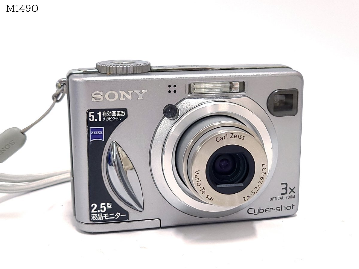 SONY ソニー Cyber-shot サイバーショット DSC-W5 コンパクトデジタルカメラ 通電OK 2.5型液晶モニター M149OCの画像1