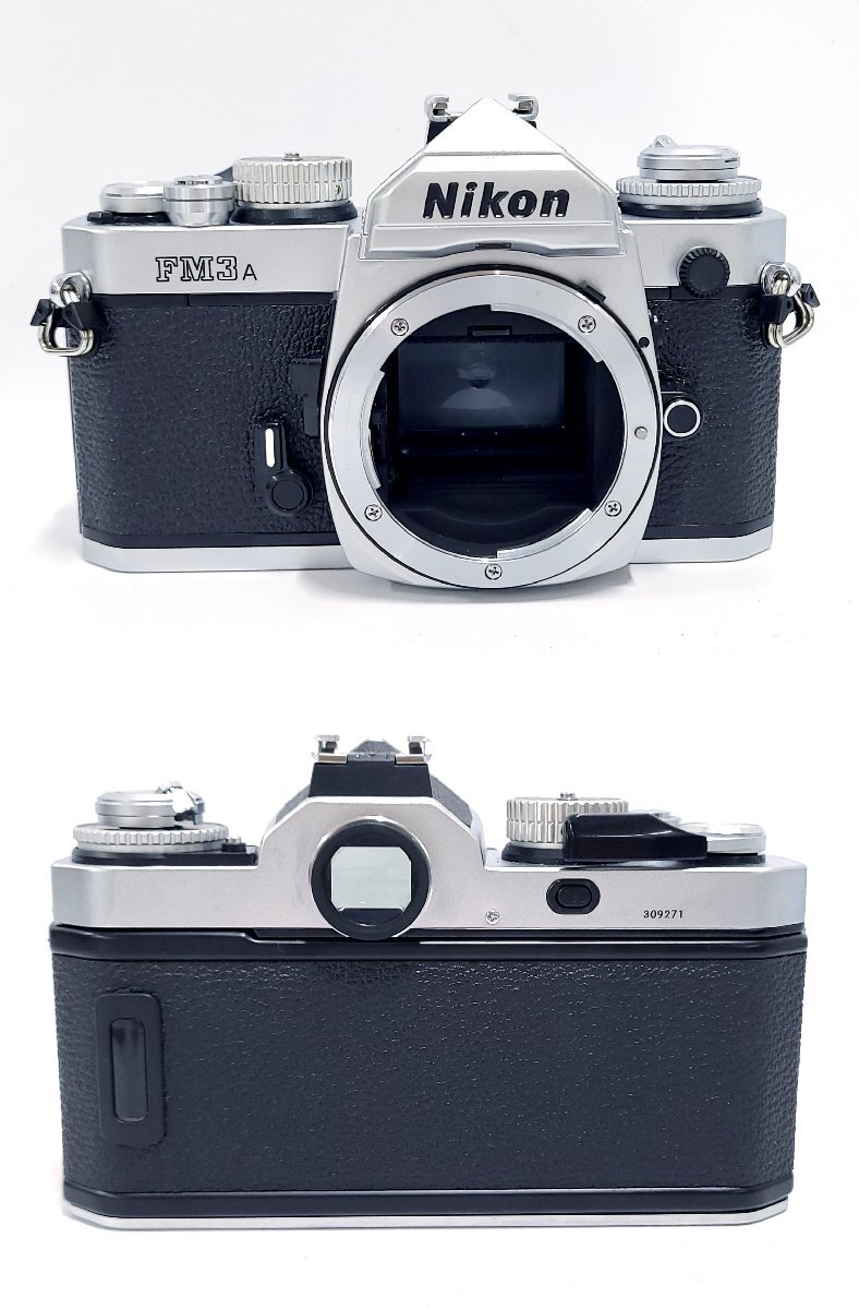 Nikon ニコン FM3A NIKKOR 50mm 1:1.4 一眼レフ フィルムカメラ ボディ レンズ シャッターOK M164NCの画像2