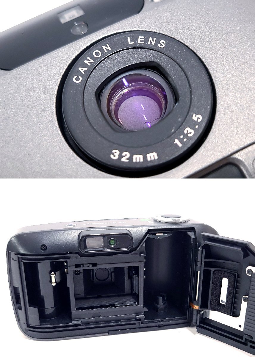 Canon AUTOBOY F XL キャノン オートボーイ コンパクトフィルムカメラ ケース付き シャッターOK M247OAの画像4