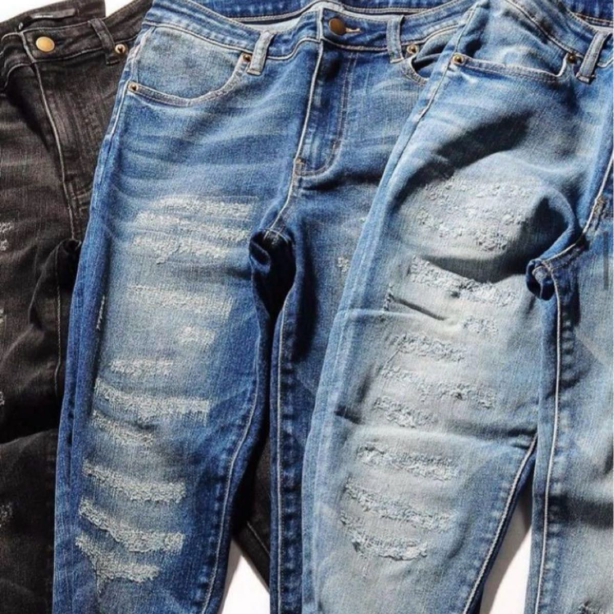 人気希少モデル！amuy trysbay 8ple jeans デニムジーンズ