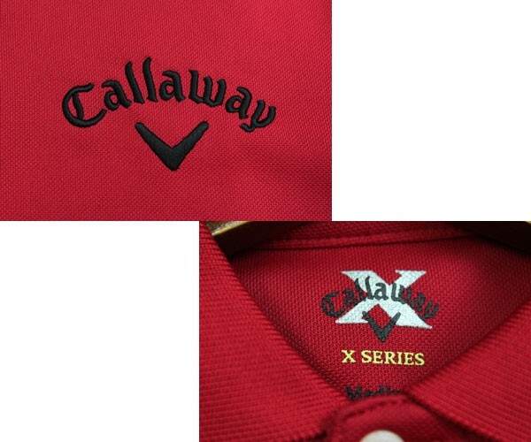 【吸汗速乾】キャロウェイ Callaway 微ストレッチ半袖ゴルフシャツ ポロシャツ カジュアルにも サイズM 0407i_画像3