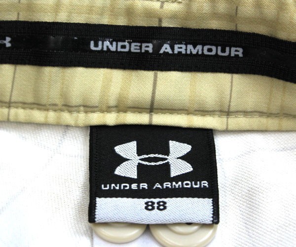 【大きいサイズ ウエスト90cm 吸汗速乾】アンダーアーマー UNDER ARMOUR チェック柄微ストレッチゴルフパンツ 各種スポーツ 0425e_画像5