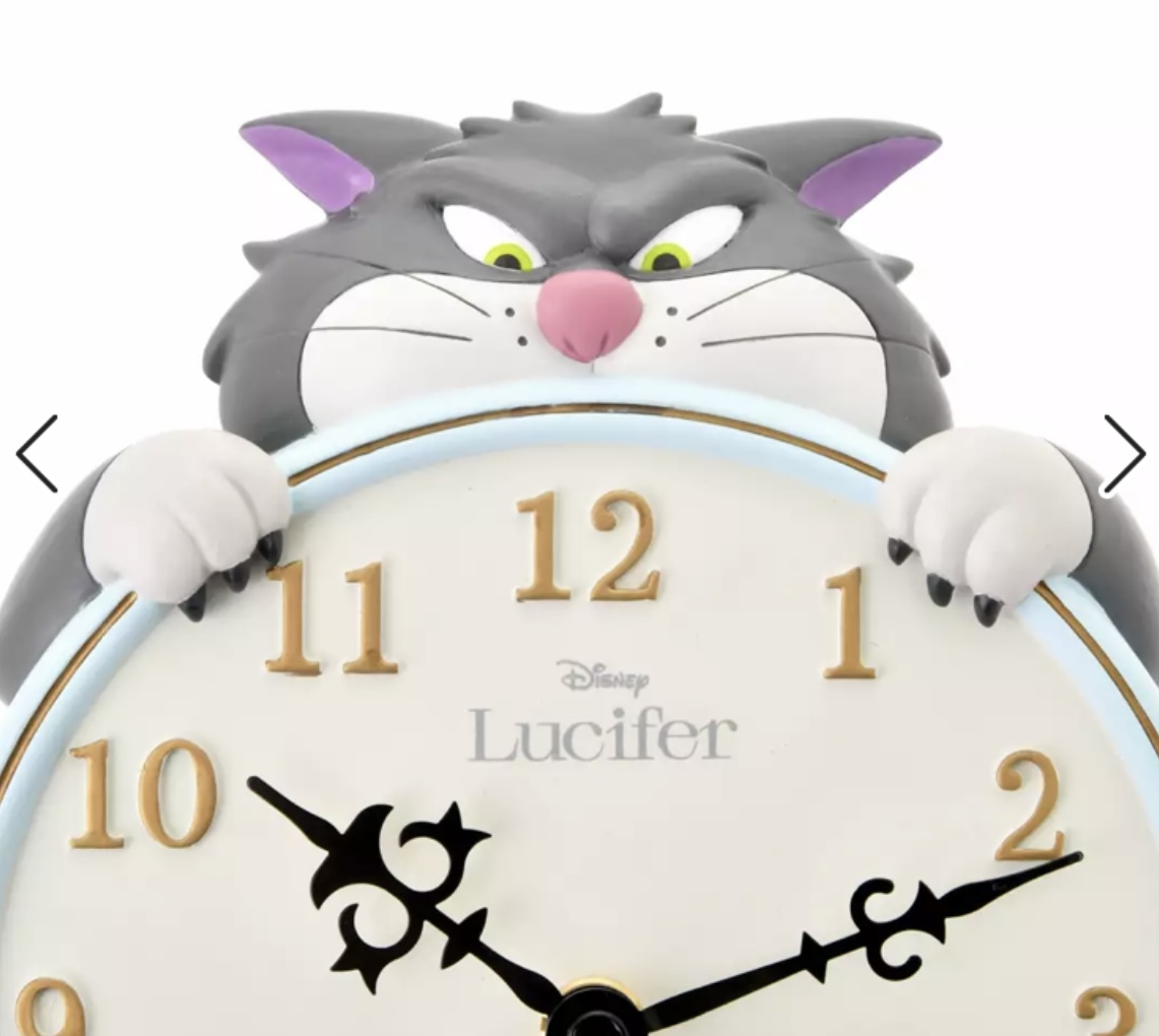 ディズニー ルシファー 時計 ディズニーストア 振り子時計 ディズニー ルシファー 時計 ディズニーストア 振り子時計