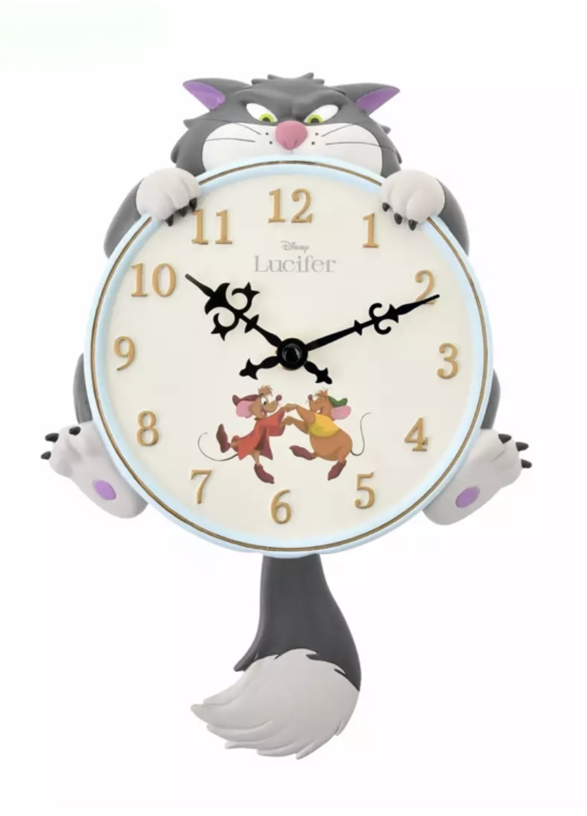 ディズニー ルシファー 時計 ディズニーストア 振り子時計 ディズニー ルシファー 時計 ディズニーストア 振り子時計