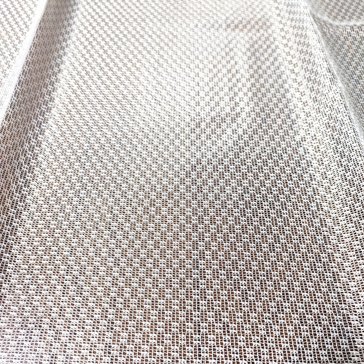 ミラーレースカーテン 2枚 アジャスターフック付 UVカット 100×133cm C柄の画像4