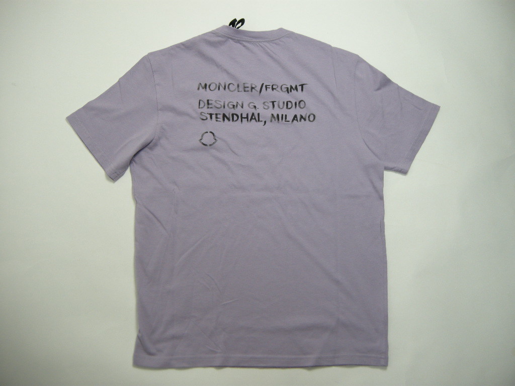 サイズM(ゆったり)■新品■モンクレールGENIUS FRAGMENT FRGMT半袖Tシャツ/TEE/T-SHIRT/メンズ/MONCLERジーニアス/フラグメント/藤原ヒロシ_画像5