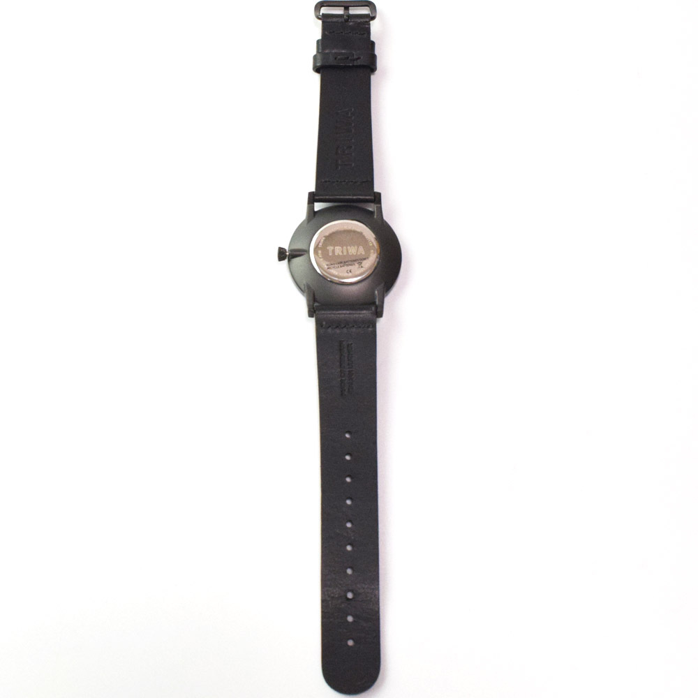 未使用品 定価27,500円 TRIWA トリワ MIDNIGHT FALKEN 腕時計 38mm ブラック FAST115-CL010101_画像3
