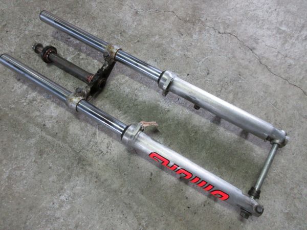 [C1664] Yamaha.SRX400-1 type. original front fork complete set * beautiful goods [ from Ibaraki ]1JL inspection /YAMAHA.SRX400-1/5y7