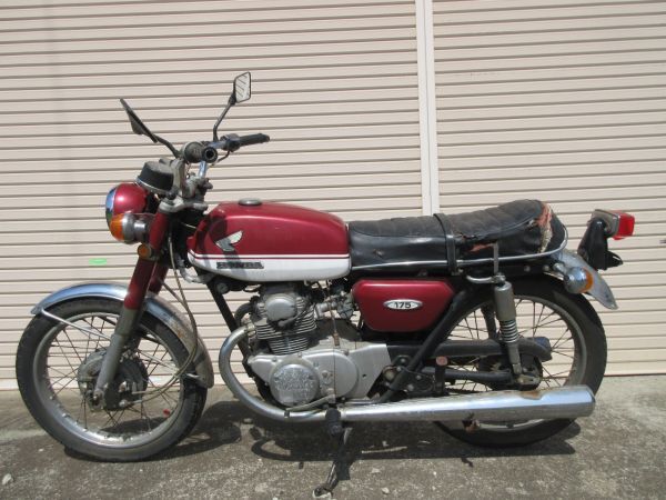 【C1836】ホンダ.CB175.純正実動エンジン/美品!!【茨城発】走行16595km検索ベンリィ.benly.1970年_画像10