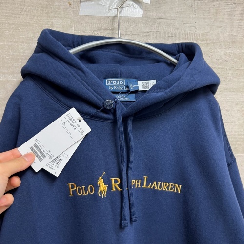 POLO RALPH LAUREN ポロラルフローレン BEAMS別注 Navy and Gold Logo Collection パーカー ネイビー ゴールド タグ付き美品【中目黒B04】_画像3