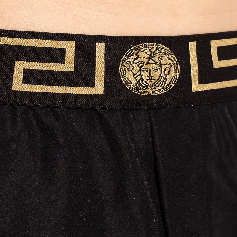 送料無料 1 VERSACE ヴェルサーチ ABU01023 A232415 ブラック グレカ柄 海パン 水着 スイムウェア パンツ size 4_画像5