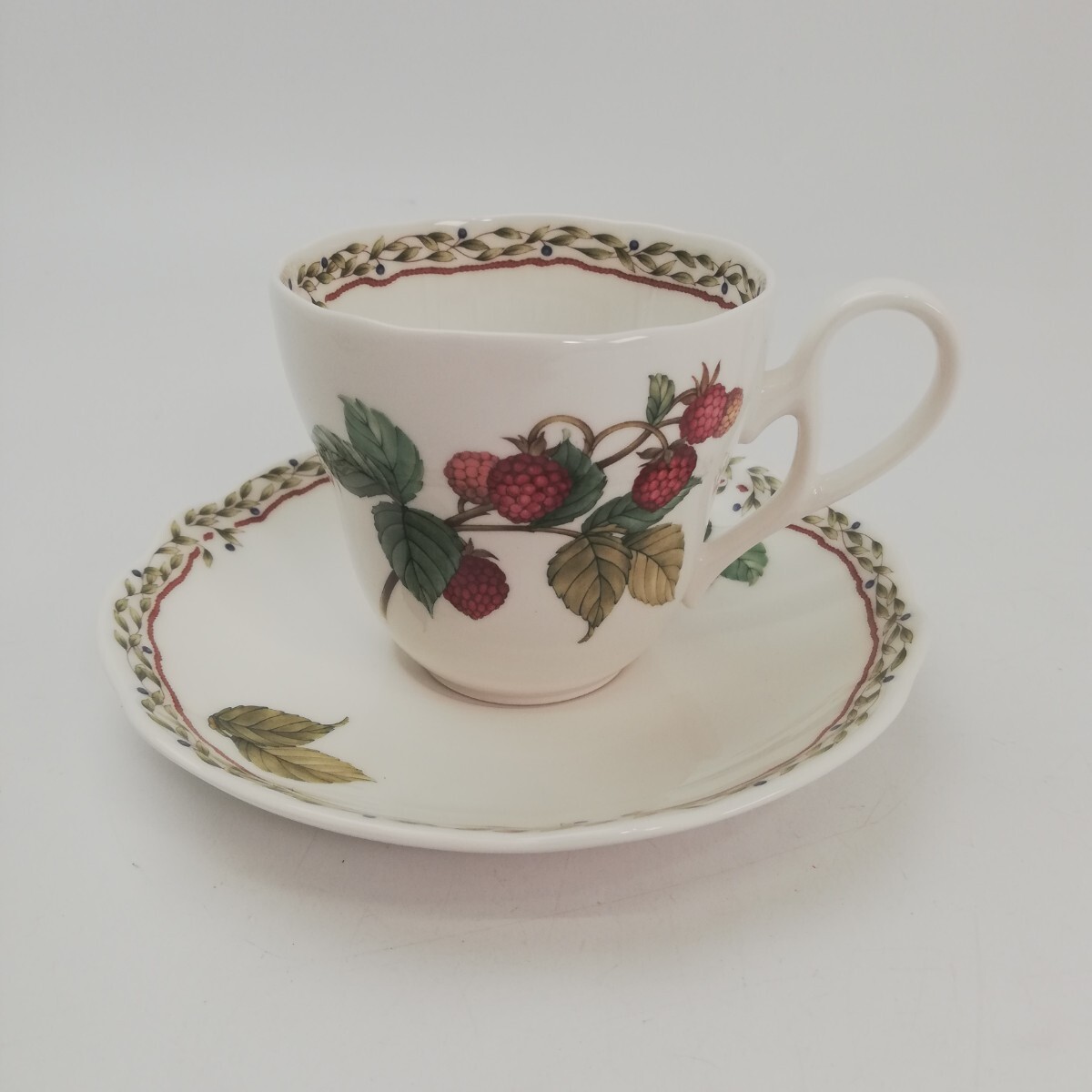 KA★1円～ 未使用 保管品 Noritake ノリタケ ロイヤルオーチャード カップ＆ソーサー　_画像1