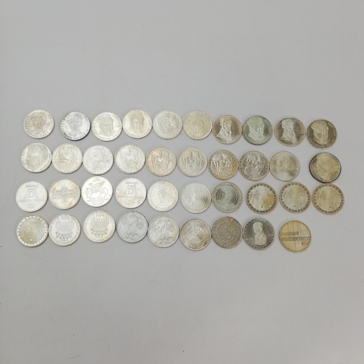 KA★1円～ 保管品 ドイツ銀貨 5マルク銀貨 39枚 セット まとめの画像4