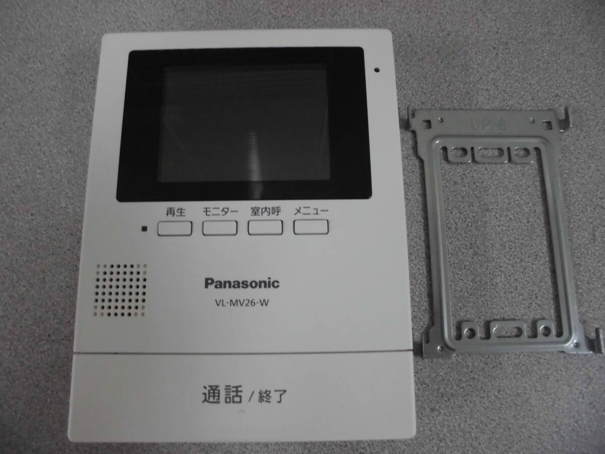 Panasonic　テレビドアホン　VL-MV26-W（モニター親機）+VL-V522L（子機）セット　電源直結式