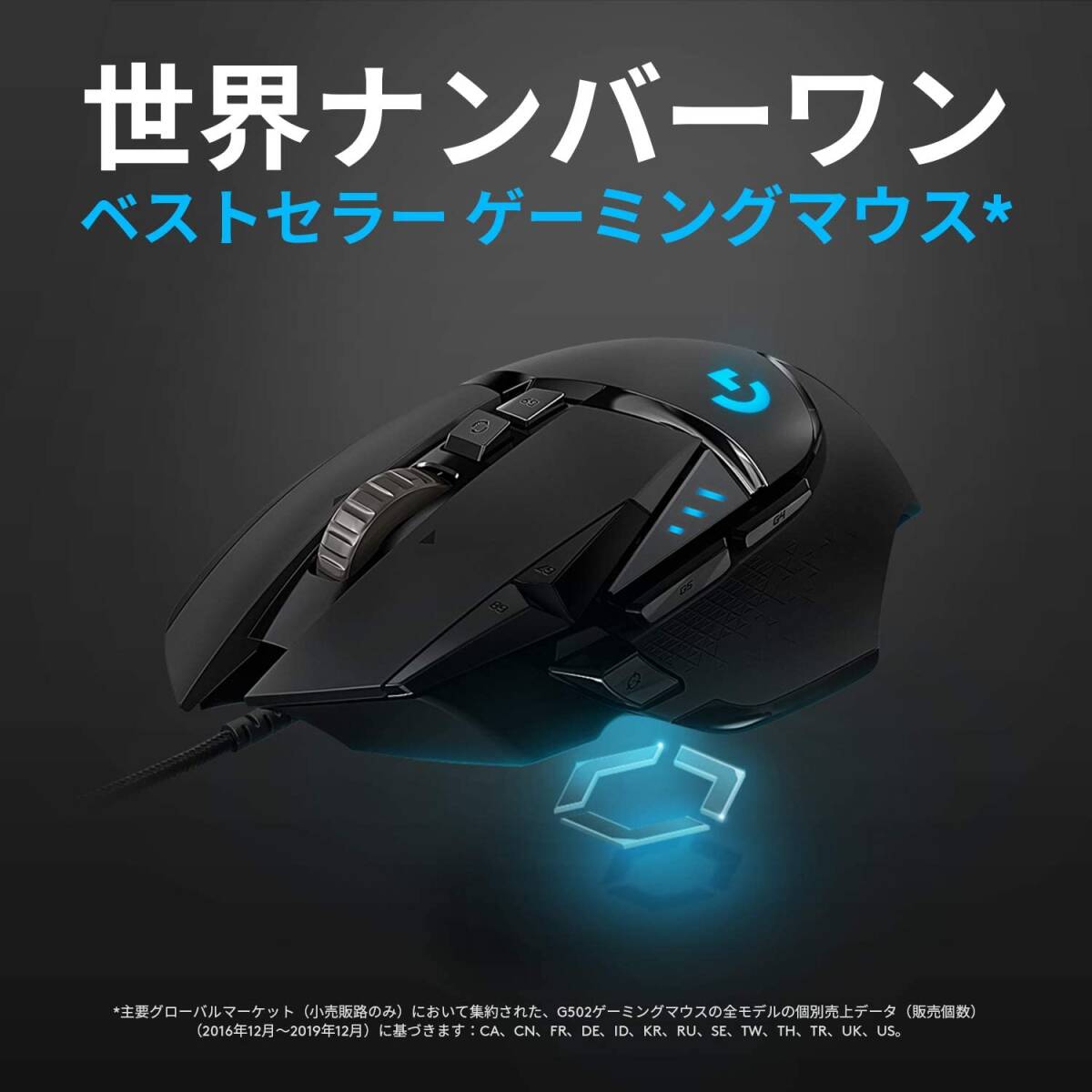 [ new ]ge-ming mouse Logitech G502 HERO( wire ge-ma optimum 