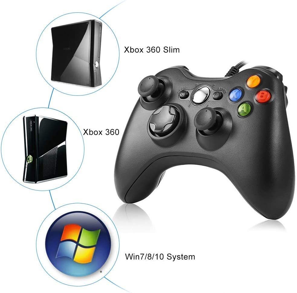 【新品】xbox コントローラー USB/ゲームパッド/有線/PC対応の画像4