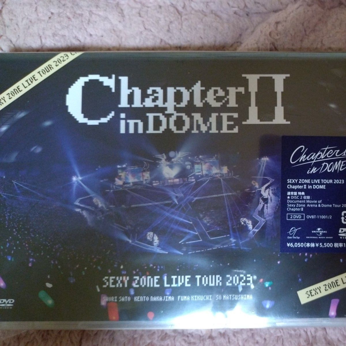  通常盤 Sexy Zone 2DVD/SEXY ZONE LIVE TOUR 2023 Chapter II in DOME 