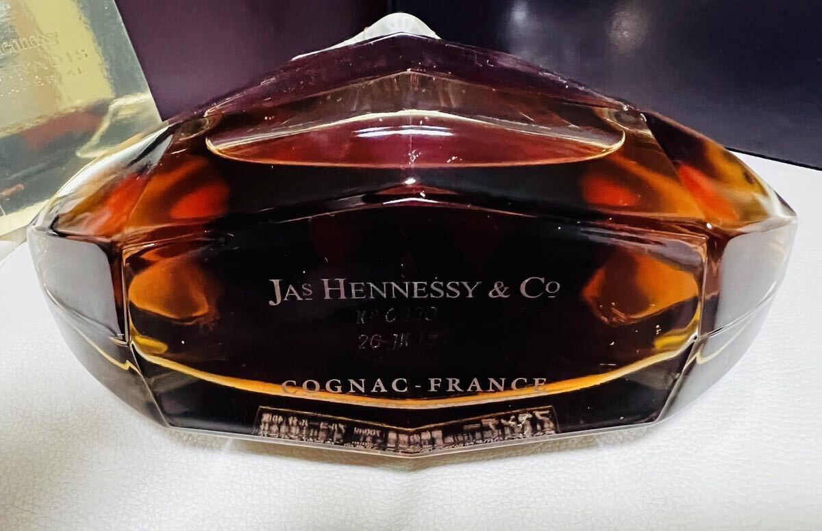 美品！Hennessy PARADIS IMPERIAL ヘネシー パラディ アンペリアル クリスタルボトル・冊子・化粧箱・外箱付き！未開封 正規輸入品の画像5