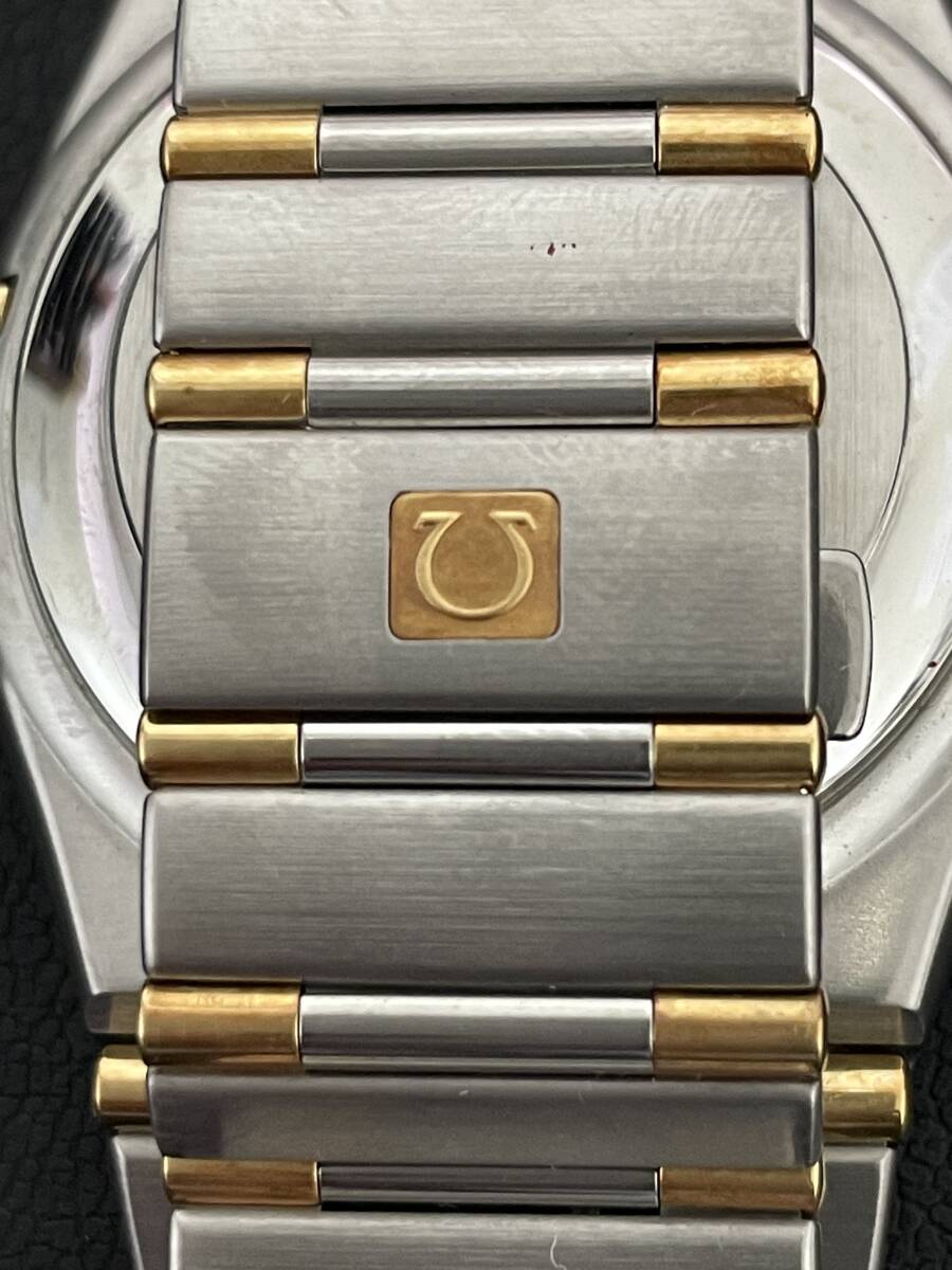 オメガ OMEGA コンステレーション 13023000 SS K18YG フルバー クロノメーター 腕時計 メンズ 自動巻 稼働の画像9