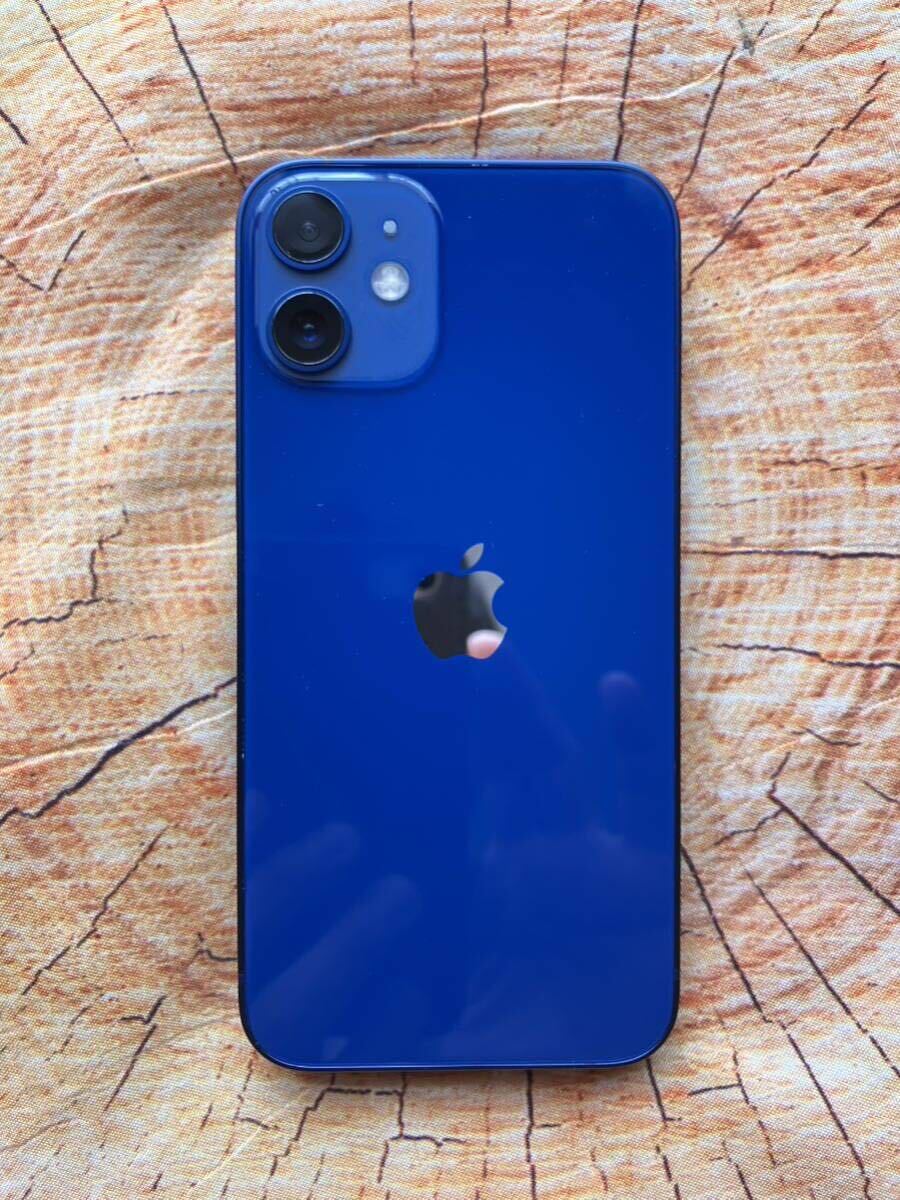 iPhone12 mini 256gb simフリー ブルー 美品！の画像1