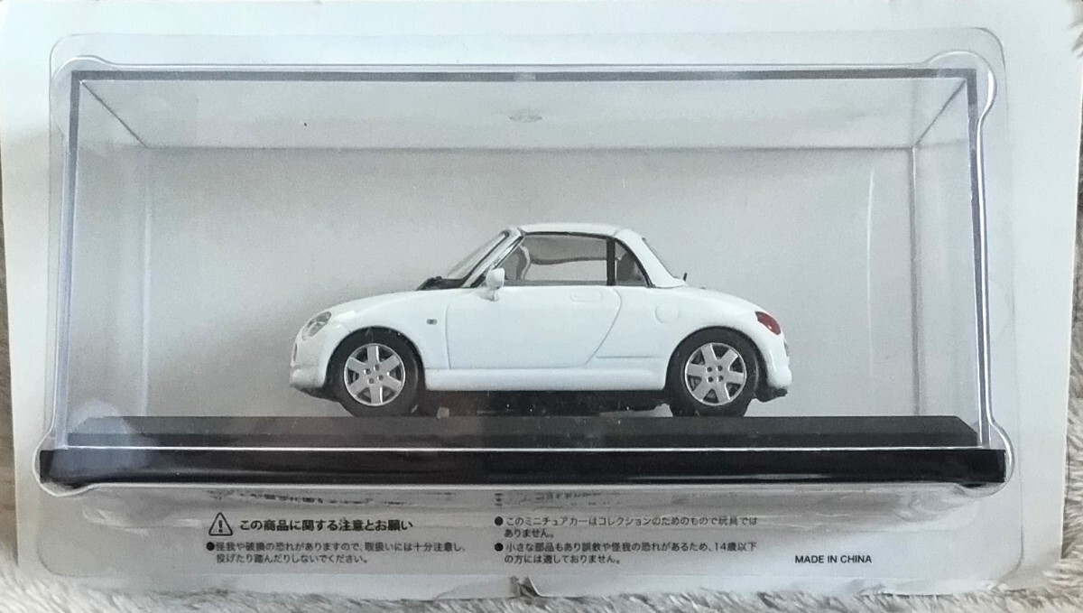 新品 未開封 ダイハツ コペン 2004年 アシェット 国産名車コレクション 1/43 ノレブ/イクソ 旧車 ミニカー G3_画像2