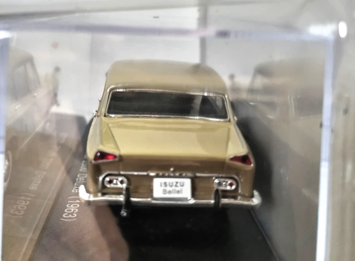 新品 未開封 イスズ ベレル 2000 デラックス 1963年 アシェット 国産名車コレクション 1/43 ノレブ/イクソ 旧車 ミニカー A9の画像3