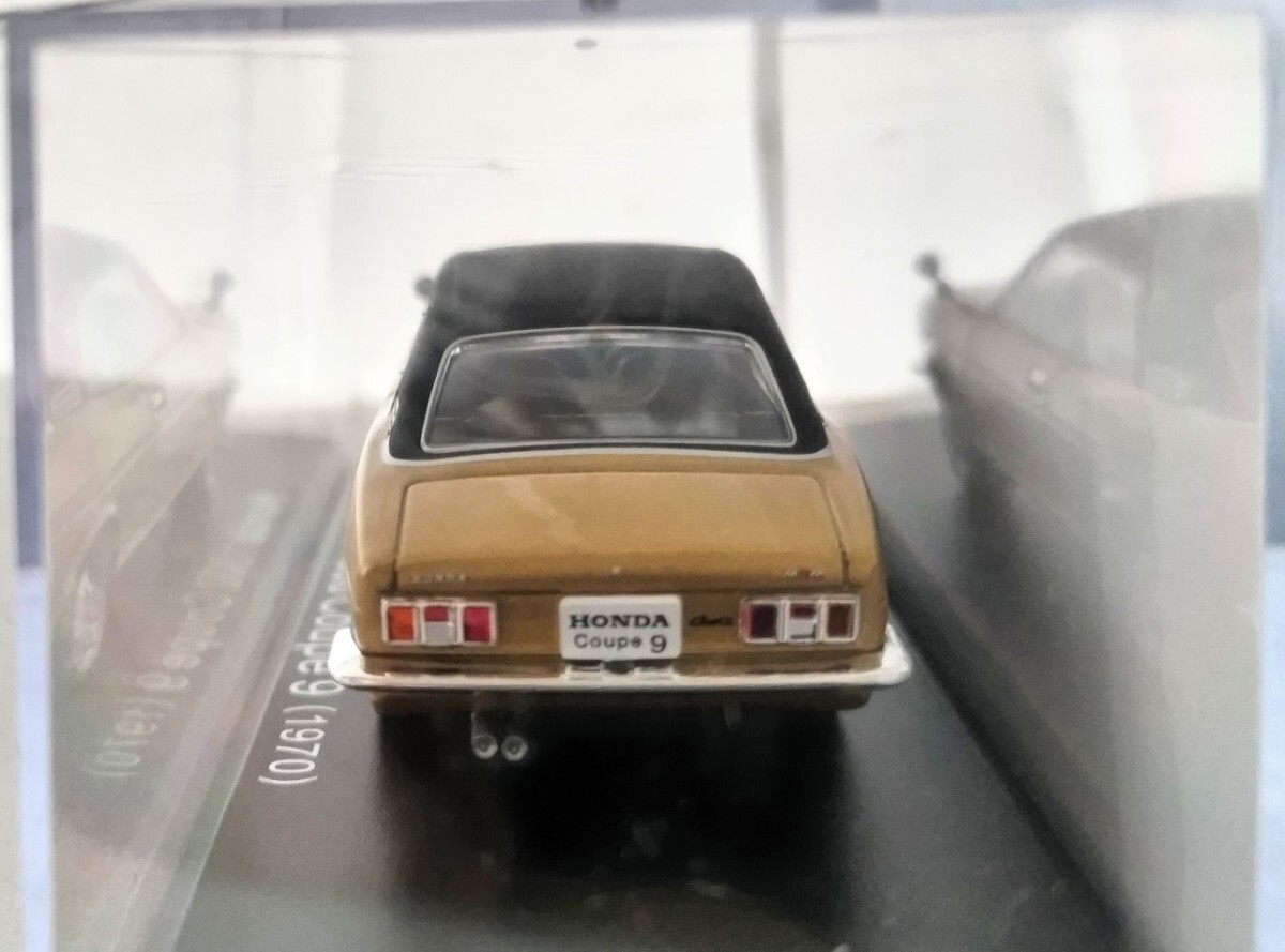 新品 未開封 ホンダ 1300 クーペ 9 1970年 アシェット 国産名車コレクション 1/43 ノレブ/イクソ 旧車 ミニカー J8の画像3