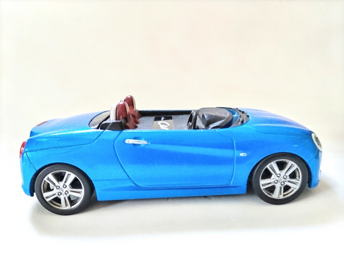 非売品 ダイハツ コペン セロ カラーサンプル ブルー プルバックカー ミニカーの画像4