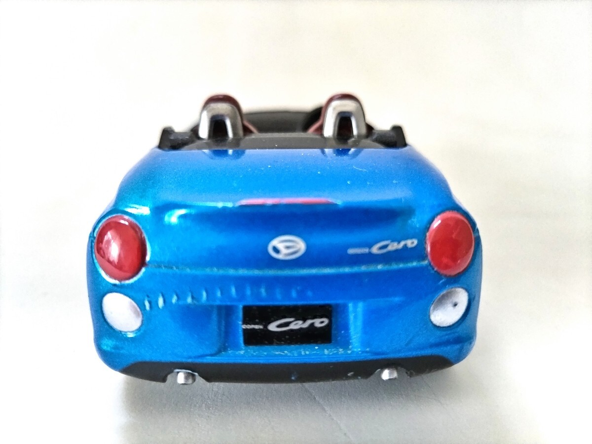 非売品 ダイハツ コペン セロ カラーサンプル ブルー プルバックカー ミニカーの画像6