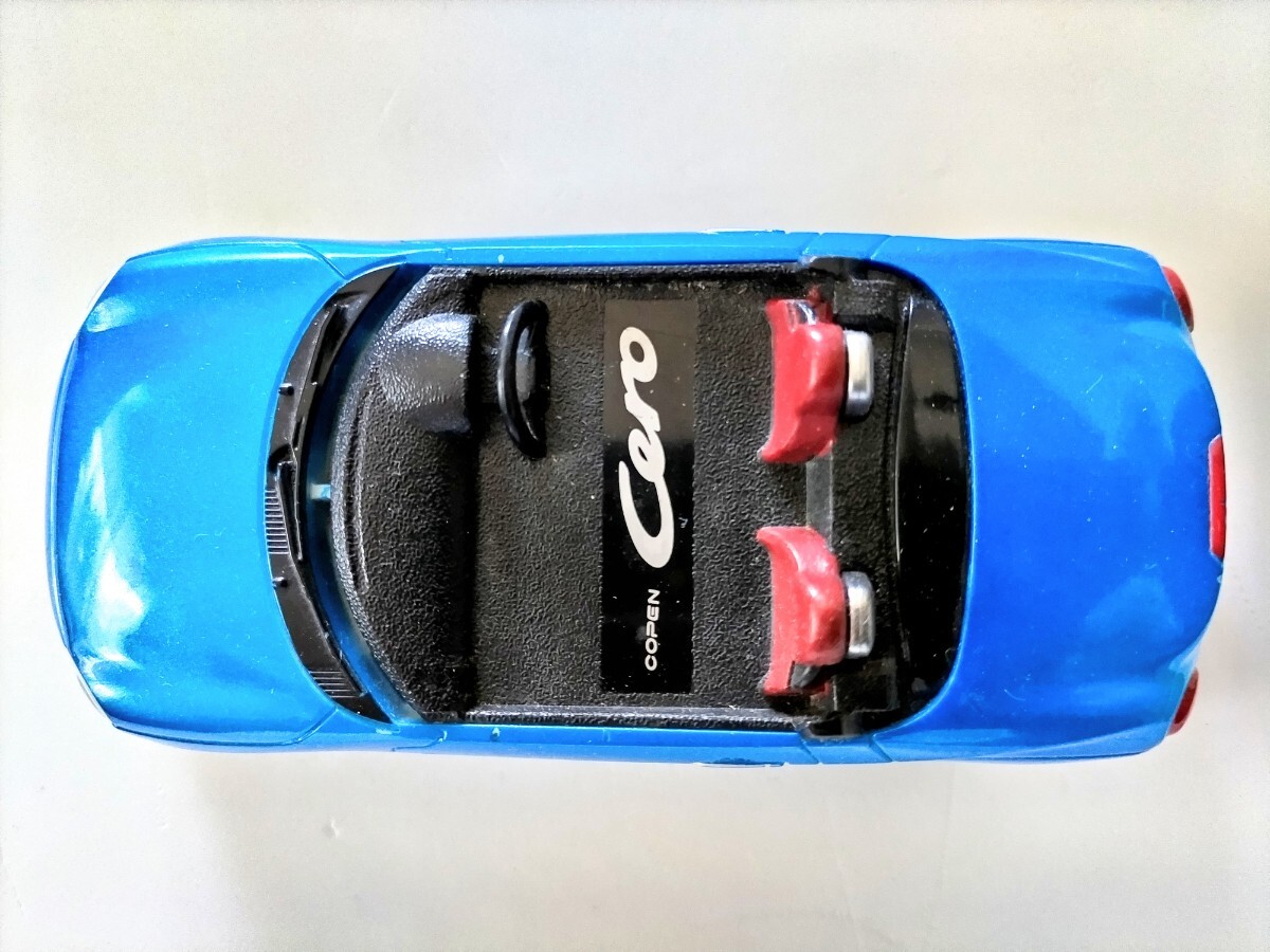 非売品 ダイハツ コペン セロ カラーサンプル ブルー プルバックカー ミニカーの画像2