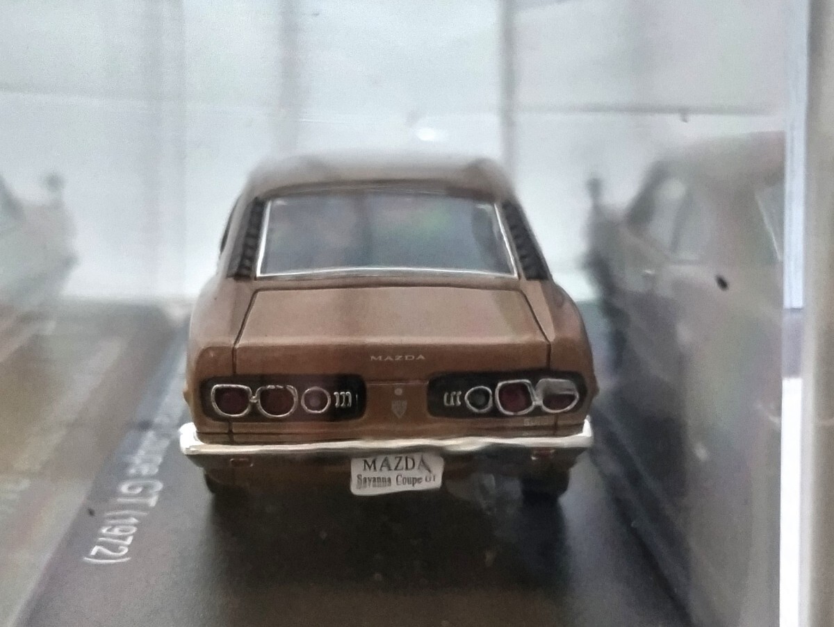 新品 未開封 マツダ サバンナ クーペ GT 1972年 アシェット 国産名車コレクション 1/43 ノレブ/イクソ 旧車 ミニカー H4_画像3