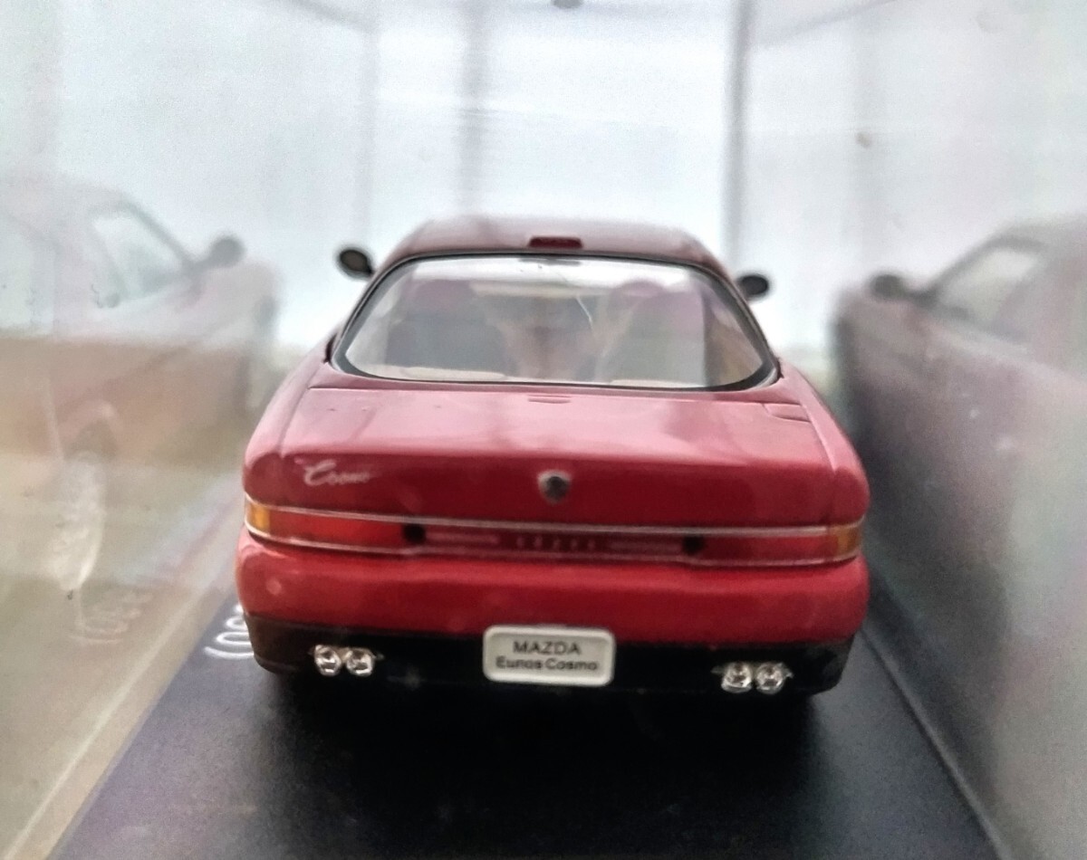 新品 未開封 マツダ ユーノス コスモ 1990年 アシェット 国産名車コレクション 1/43 ノレブ/イクソ 旧車 ミニカー H4_画像3