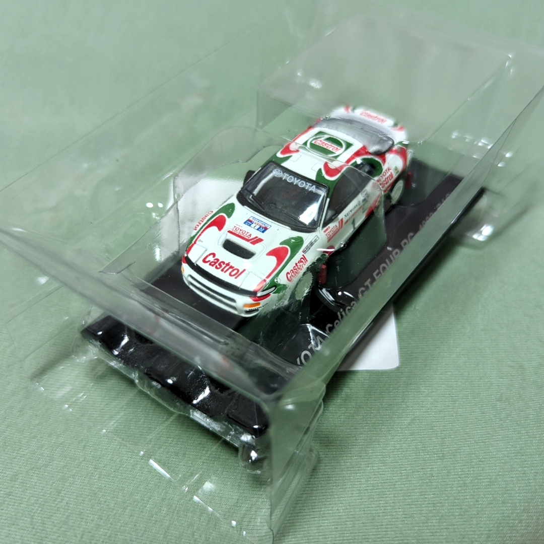 送料無料★WRC ミニカー シーエムズ CM’s ラリーカーコレクション 1/64 TOYOTA セリカ GT-FOUR RC 1993 RACの画像6