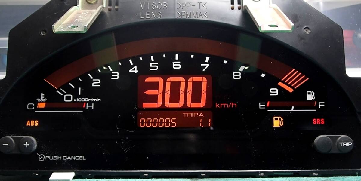 S2000 走行距離リセット ODO 修正 修理 ( 300km/h フルスケール化へ変更も可能 ) ※メーター本体の販売ではありません！_画像1