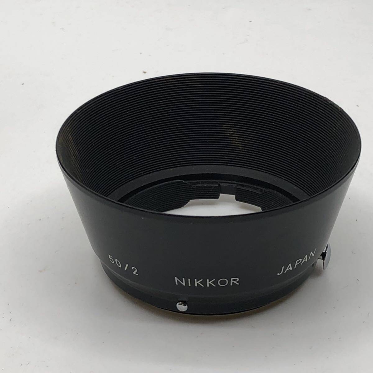 NIKKOR 50/2 レンズフード NIKON ニコン　革ケース