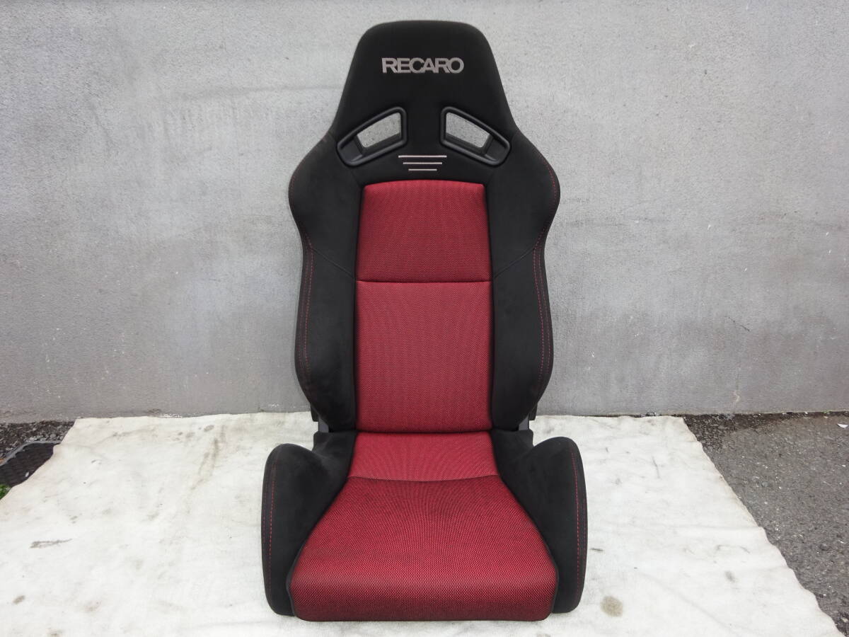 レカロ RECARO SR-7 GK100 RD/BK エスアールセブン ジーケー100 レッド/ブラック セミバケットシート リクライニングシート 美品の画像1