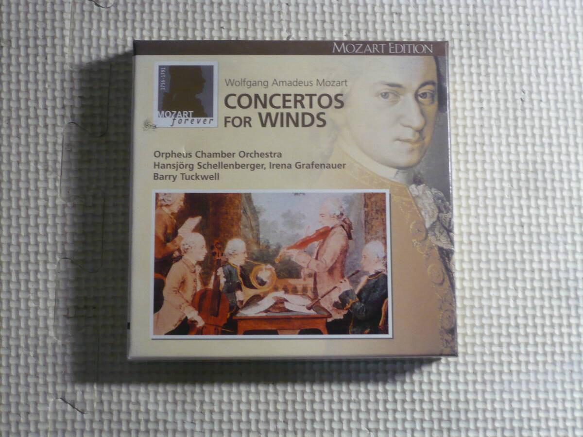 Disc1欠品！CD3枚組■MOZART EDITION Wolfgang Amadeus Mozart CONCERTOS FOR WINDS 中古の画像1